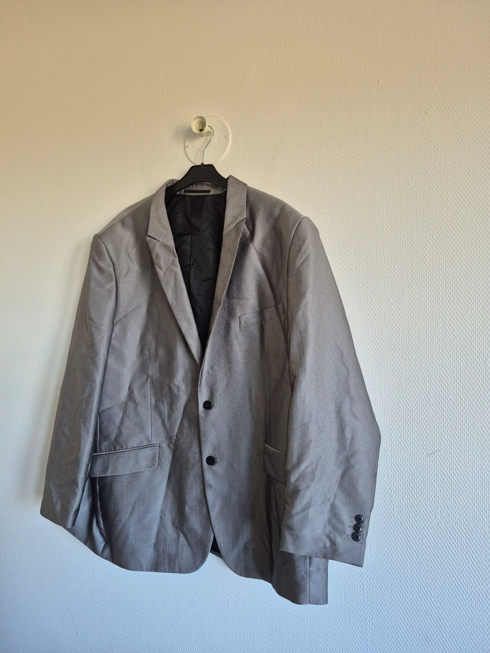 Gray suit jacket – Very good condition – photo 3